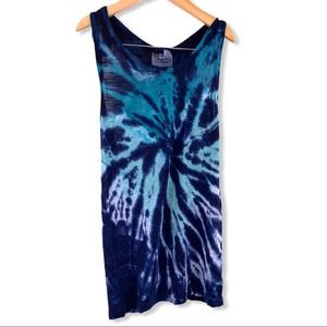 Mini YFB‎ blue tie dye tank top new size 10